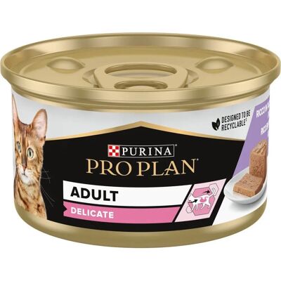 Pro Plan Mousse Delicato per Gatti 85g - Cibo per gatti Pro Plan Mousse Delicato per Gatti 85g - Cibo per gatti