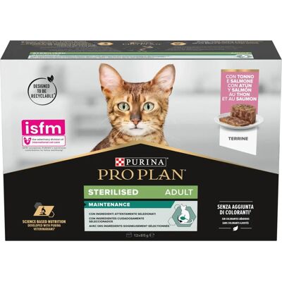 Karma dla sterylizowanych kotów Purina Pro Plan - 12 x 85g puszek Karma dla sterylizowanych kotów Purina Pro Plan - 12 x 85g puszek