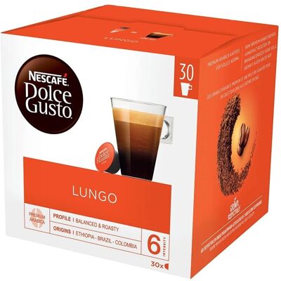 Nescafé Dolce Gusto Lungo - 30 kapsułek - Kapsuły do kawy Nescafé Dolce Gusto Lungo - 30 kapsułek - Kapsuły do kawy