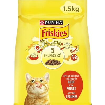 Purina Friskies Biff Kyckling Grönsaker - Kattsmat Purina Friskies Biff Kyckling Grönsaker - Kattsmat
