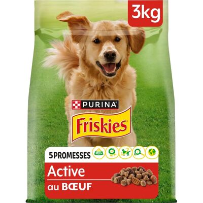 Purina Friskies Adult Dog Active Rind - 9 kg Purina Friskies Adult Dog Active Rind - 9 kg