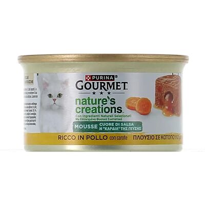 GOURMET Nature's Creations Pollo con Carote - Cibo per gatti GOURMET Nature's Creations Pollo con Carote - Cibo per gatti