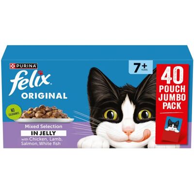Felix - Original Senior 7+ Mixed Selection - Cat Food Felix - Original Senior 7+ Mixed Selection - Cat Food