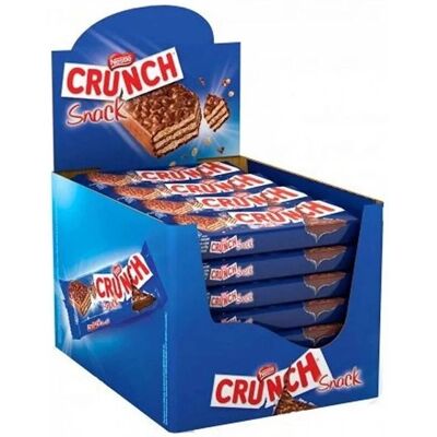 NESTLE - CRUNCH - Chocolat au lait - Cookie - Barre de chocolat - Publicité NESTLE - CRUNCH - Chocolat au lait - Cookie - Barre de chocolat - Publicité