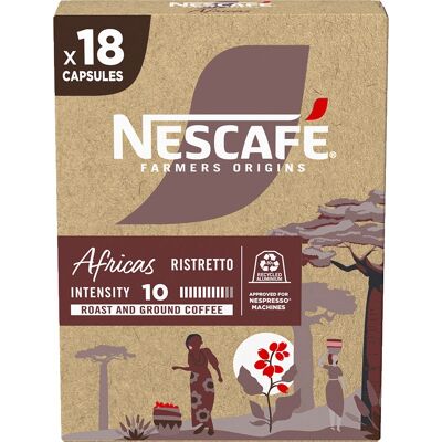 Nescafé - Farmers Origins - Afrikas - Kaffeekapseln Nescafé - Farmers Origins - Afrikas - Kaffeekapseln