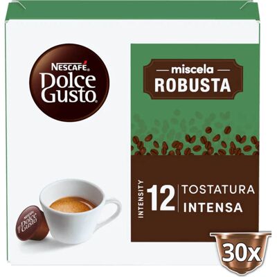 Nescafé Dolce Gusto Robusta Caffè - 30 Capsule Nescafé Dolce Gusto Robusta Caffè - 30 Capsule
