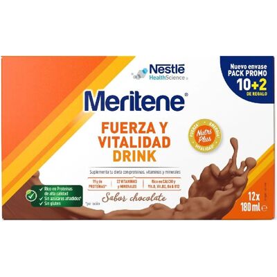 Bevanda al Cioccolato Meritene - Supporto muscolare & energia Bevanda al Cioccolato Meritene - Supporto muscolare & energia