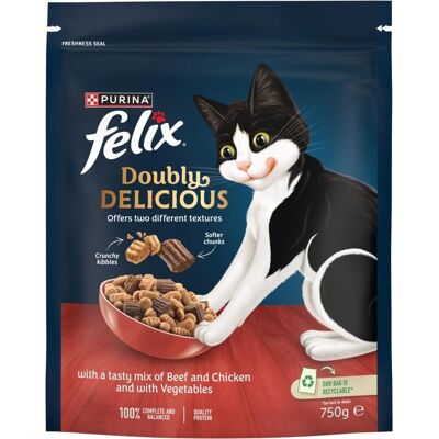 Felix - Doubly Delicious Beef Chicken and Vegetables Felix - Doubly Delicious Beef Chicken and Vegetables