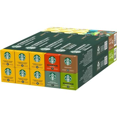 STARBUCKS - Blonde Espresso Roast Pack - Nespresso STARBUCKS - Blonde Espresso Roast Pack - Nespresso