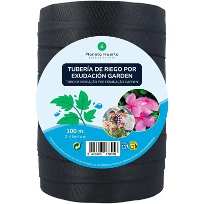 Manguera de Riego Planeta Huerto - 100 m, Caudal 2-4 L/m/h Manguera de Riego Planeta Huerto - 100 m, Caudal 2-4 L/m/h