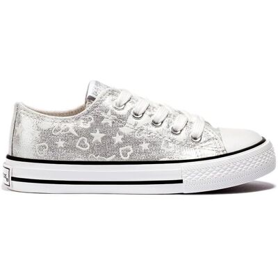 Zapatillas Conguitos Brillo Plata - Deportivas Zapatillas Conguitos Brillo Plata - Deportivas