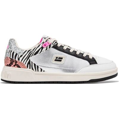 Zapatillas D.Franklin - Gris - Estampado Zebra - Estilo Urbano Zapatillas D.Franklin - Gris - Estampado Zebra - Estilo Urbano