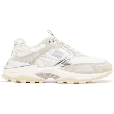 Zapatillas Plateadas D.Franklin - Modelo 347 Track Flame - Calzado Casual Zapatillas Plateadas D.Franklin - Modelo 347 Track Flame - Calzado Casual