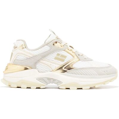 D.Franklin Gold Sneakers - Modell 347 Track Flame - Freizeitschuhe D.Franklin Gold Sneakers - Modell 347 Track Flame - Freizeitschuhe