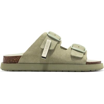 D.Franklin Vibe Sandals Buckle Khaki - Sandales - Publicité D.Franklin Vibe Sandals Buckle Khaki - Sandales - Publicité