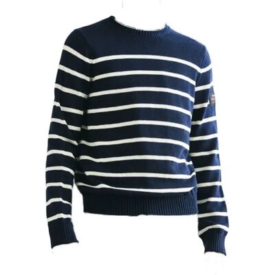 ECOALF - MCMGAKNLIMO00639S24-093 - Bleu marine - XXL - Sweater ECOALF - MCMGAKNLIMO00639S24-093 - Bleu marine - XXL - Sweater