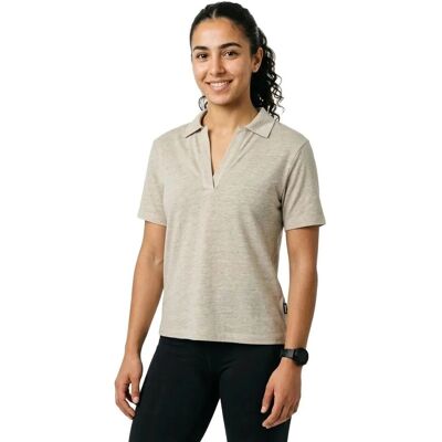 Ecoalf - Tromsalf - Beige - Polo shirt - Publicité Ecoalf - Tromsalf - Beige - Polo shirt - Publicité