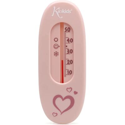 KIOKIDS Termómetro Rosa para Baño - Termómetro para Bebés KIOKIDS Termómetro Rosa para Baño - Termómetro para Bebés