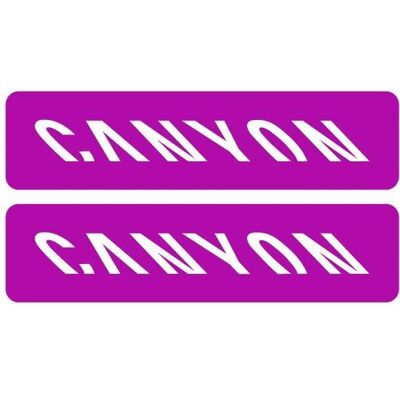 Autocollants Mod-3 Lila Canyon - Autocollants pour Vélo Autocollants Mod-3 Lila Canyon - Autocollants pour Vélo