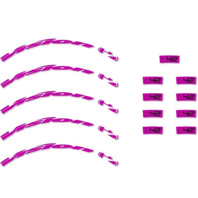 Autocollants pour Jantes de Vélo Vision T42 mm - Accessoires pour Vélo de Route Autocollants pour Jantes de Vélo Vision T42 mm - Accessoires pour Vélo de Route