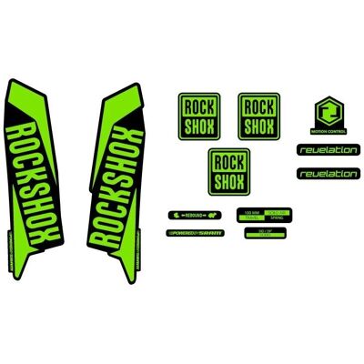Autocollant pour fourche de vélo Rock Shox Revelation 2016 -29'' - Type de vélo - Publicité Autocollant pour fourche de vélo Rock Shox Revelation 2016 -29'' - Type de vélo - Publicité