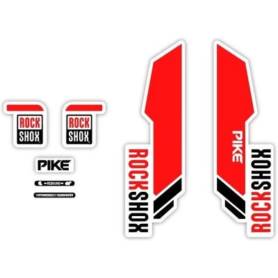 Autocollants pour Fourche VTT Rock Shox Pike Mod-1 29'' Rouge - Autocollants pour Fourche VTT - Publicité Autocollants pour Fourche VTT Rock Shox Pike Mod-1 29'' Rouge - Autocollants pour Fourche VTT - Publicité