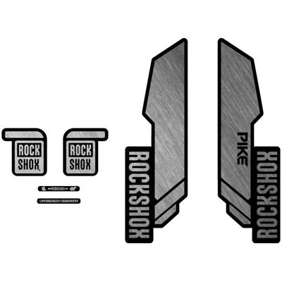 Autocollants Compatible Avec Fourche Vélo Rock Shox Pike Mod-3-29 - Publicité Autocollants Compatible Avec Fourche Vélo Rock Shox Pike Mod-3-29 - Publicité