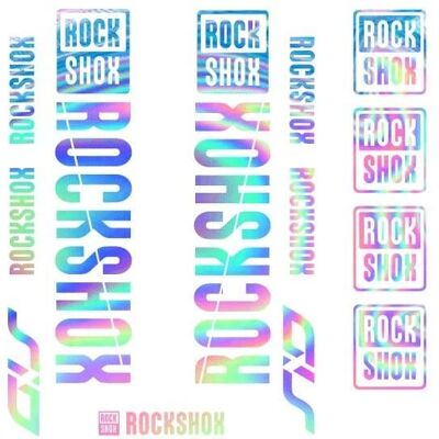 Autocollants pour Fourche VTT Rock Shox Sid 29'' Mod-3 Multicolore - Publicité Autocollants pour Fourche VTT Rock Shox Sid 29'' Mod-3 Multicolore - Publicité
