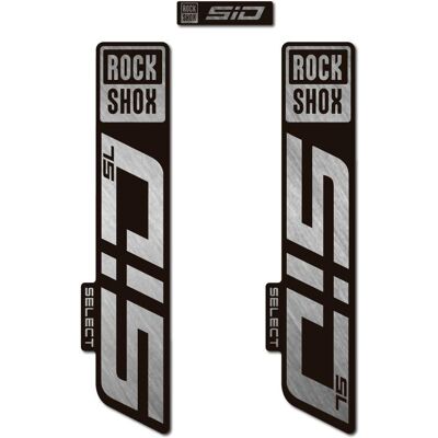 Autocollants pour Fourche de Vélo Rock Shox Sid Select SL 2020 - Publicité Autocollants pour Fourche de Vélo Rock Shox Sid Select SL 2020 - Publicité