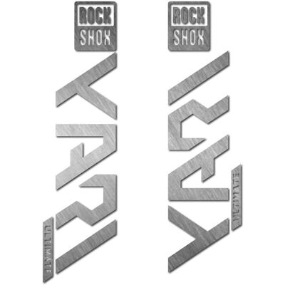 Autocollants Fourche Vélo Rock Shox Yari Ultimate 2020 - Publicité Autocollants Fourche Vélo Rock Shox Yari Ultimate 2020 - Publicité