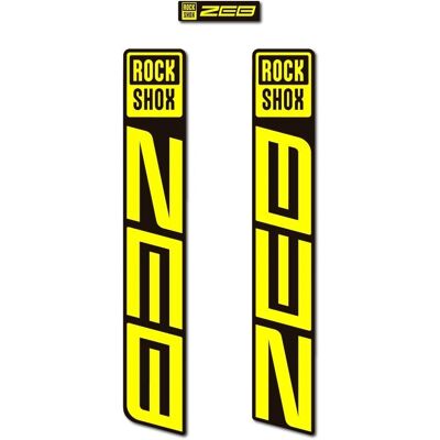 Autocollants pour Fourche VTT Rock Shox Zeb 2021 - Accessoires Velo - Publicité Autocollants pour Fourche VTT Rock Shox Zeb 2021 - Accessoires Velo - Publicité