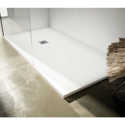 Bathme - Qualstone - Resina Blanca - 70x100 - Shower Tray Bathme - Qualstone - Resina Blanca - 70x100 - Shower Tray