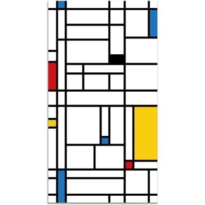 Panorama - Mondrian - Multicolor - 120x160cm - Tapis - Publicité Panorama - Mondrian - Multicolor - 120x160cm - Tapis - Publicité