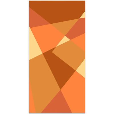Alfombra vinílica Panorama Naranja 80x200cm Geometría Alfombra vinílica Panorama Naranja 80x200cm Geometría