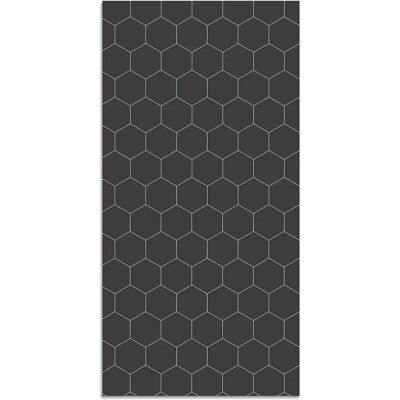 Marca Modelo Alfombra Vinílica Hexágonos - Hogar y Vida Marca Modelo Alfombra Vinílica Hexágonos - Hogar y Vida