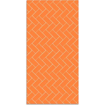 HOME & LIVING Tapis en Mosaïque Vinyl - Orange - 120x160 cm - Intérieur/Extérieur - Publicité HOME & LIVING Tapis en Mosaïque Vinyl - Orange - 120x160 cm - Intérieur/Extérieur - Publicité