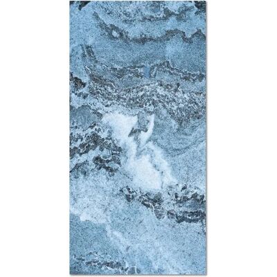 Alfombra Vinílica Azul Mármol 300x200cm - Antideslizante, Ignífuga Alfombra Vinílica Azul Mármol 300x200cm - Antideslizante, Ignífuga