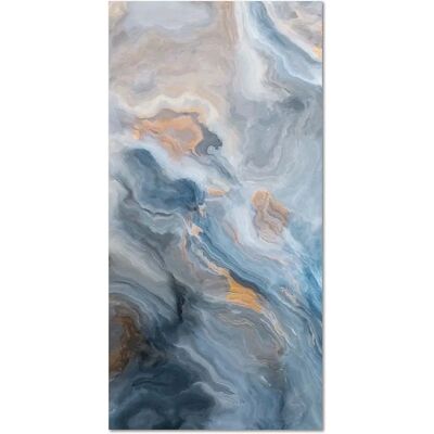 Alfombra vinílica Panorama Azul y Naranja Mármol - Antideslizante, Antifúngica - 200x250 cm Alfombra vinílica Panorama Azul y Naranja Mármol - Antideslizante, Antifúngica - 200x250 cm