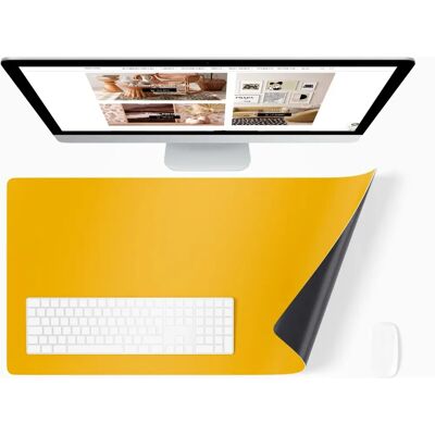 Support de Table Jaune HOME & LIVING - Table Base - Publicité Support de Table Jaune HOME & LIVING - Table Base - Publicité