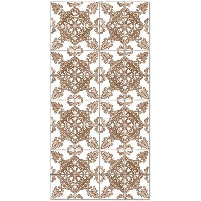 HOME & LIVING Alfombra Vinílica Hidráulica Córdoba Marrón 120x160cm - Tapis - Publicité HOME & LIVING Alfombra Vinílica Hidráulica Córdoba Marrón 120x160cm - Tapis - Publicité
