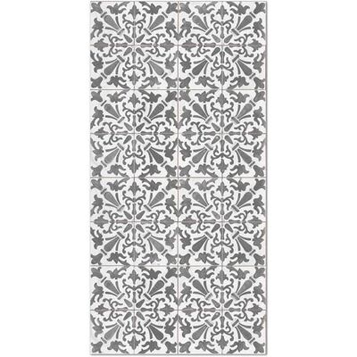 Generic HydroTiles - Gris - 60x110 cm - Tapis vinyle - Publicité Generic HydroTiles - Gris - 60x110 cm - Tapis vinyle - Publicité