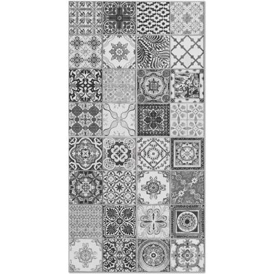 HOME & LIVING Tapis Hydraulique Gris 80x200cm - Tapis de Cuisine et Salon - Publicité HOME & LIVING Tapis Hydraulique Gris 80x200cm - Tapis de Cuisine et Salon - Publicité