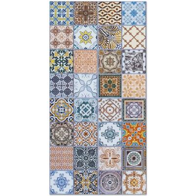 Tapis vinyle HOME & LIVING 80x150cm - Publicité Tapis vinyle HOME & LIVING 80x150cm - Publicité