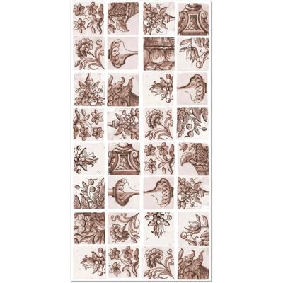 HOME & LIVING - Sevilla - Marron - 120x160 cm - Rug - Publicité HOME & LIVING - Sevilla - Marron - 120x160 cm - Rug - Publicité