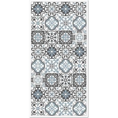 HOME AND LIVING Tapis hydraulique Triana Gris Bleu 60x200cm - Publicité HOME AND LIVING Tapis hydraulique Triana Gris Bleu 60x200cm - Publicité