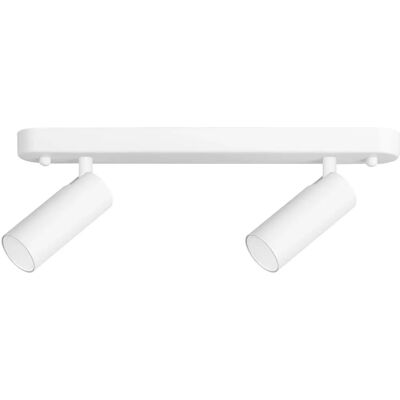 Forlight Double Spot LED - 3,7W, 3000K, Blanc - Éclairage - Publicité Forlight Double Spot LED - 3,7W, 3000K, Blanc - Éclairage - Publicité