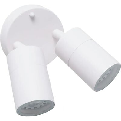 Aplique doble Pixa FORLIGHT - Interior GU10 Blanco Aplique doble Pixa FORLIGHT - Interior GU10 Blanco