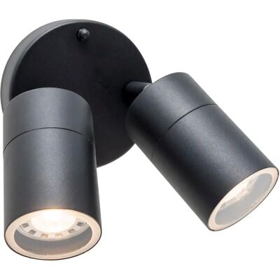 Aplique doble FORLIGHT Pixa - Interior negro GU10 Aplique doble FORLIGHT Pixa - Interior negro GU10