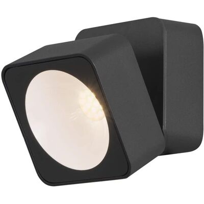 Forlight Tilt Wall Lamp - Modern Outdoor Light, Grey, 7W, IP44 Forlight Tilt Wall Lamp - Modern Outdoor Light, Grey, 7W, IP44