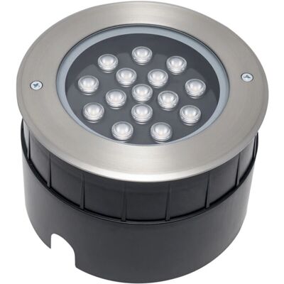 Foco empotrado exterior con led blanco cálido 3000K - Forlight Foco empotrado exterior con led blanco cálido 3000K - Forlight